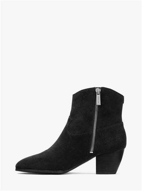 michael kors boot heels|michael kors avery suede boots.